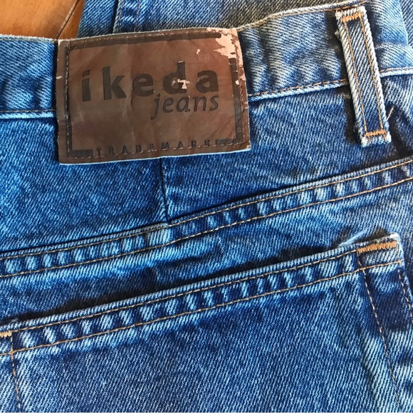 Vintage Ikeda Jeans size 31 Made in Canada Unisex loose fit. Light wash - Picture 10 of 10